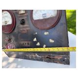 Very Cool Vintage Control Panel for Service Station Machine