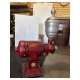Awesome Heavy Duty Antique STEINER General Store Coffee Grinder