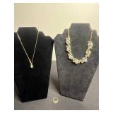 Jewelry Inc Kate Spade Necklace & Ring "Love You" (Lot of 3)