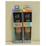 (2) NEW E.L.F. CAMO CC CREAM BROAD SPECTRUM SPF30 (-TAN 425 N-)