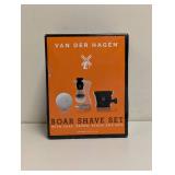 VAN DER HAGEN BOAR SHAVE SET