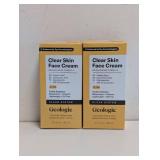 (2) NEW GEOLOGIE CLEAR SKIN FACE CREAM