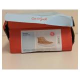 CAT & JACK KIDS ROBERT SNEAKERS SIZE 5 BROWN