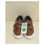 CAT & JACK KIDS CALVIN SNEAKERS SIZE 10 BROWN