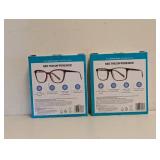 (2) NEW FOSTER GRANT +1.75 READING GLASSES 3PK