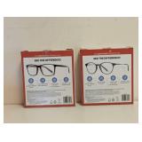 (2) NEW FOSTER GRANT +3.00 READING GLASSES 3PK