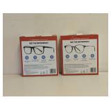 (2) NEW FOSTER GRANT +3.00 READING GLASSES 3PK
