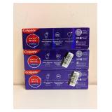 NEW COLGATE OPTIC WHITE PURPLE TOOTHPASTE 3PK