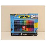 PILOT G2 PREMIUM GEL ROLLER PENS 20PK