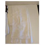 (2) TOWN & COUNTRY LUXE LINEN LOOK CURTAIN PANELS
