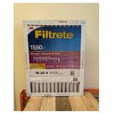 NEW 3M FILTRETE 1550 16x20x4 FILTERS 2PK