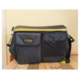 TITAN BY ARCTIC ZONE COOLER WITH TABLETOP YELLOW/BLACK