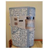 THOMASVILLE COMFORT MAT SET 2PC COMO IVORY BLUE