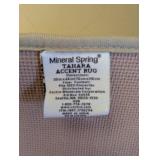 MINERAL SPRING TAHARA ACCENT RUG BROWN/CREAM