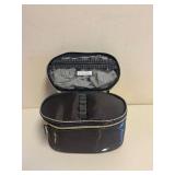 NEW SONIA KASHUK DOUBLE-ZIP TRAIN CASE