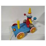 Brio "Pingel Pelle" Clown Pull Toy