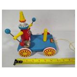 Brio "Pingel Pelle" Clown Pull Toy