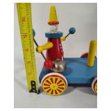 Brio "Pingel Pelle" Clown Pull Toy
