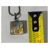 925 Sterling Necklaces & Abalone Pendants
