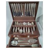 Oneida Community Tudor Plated Flatware (91pc Set)