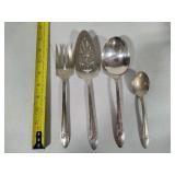 Oneida Community Tudor Plated Flatware (91pc Set)