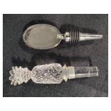 Honey Dispenser, Candle Holder & Two Stoppers
