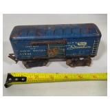 Marx Metal Train Engine & Cars