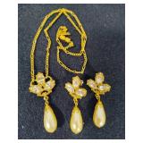 1925 Pendant & Earrings Set