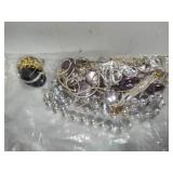 Assortment of Costume Jewelry & Sterling Necklace