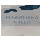 Minnehaha Creek Winter Poster