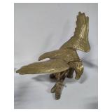 Vintage Brass Eagle Sculpture