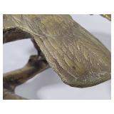 Vintage Brass Eagle Sculpture