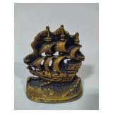Vintage Cast Iron Metal Door Stop/Book End