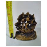 Vintage Cast Iron Metal Door Stop/Book End