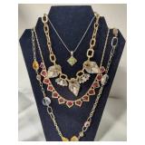 Lot of Statement Costume Necklaces