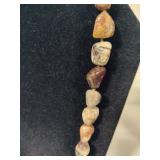 Two Stone / Chip Necklaces