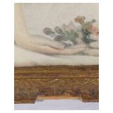 "Miss Simplicity" Vintage Framed Art