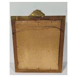 "Miss Simplicity" Vintage Framed Art