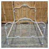 vintage metal bed frame