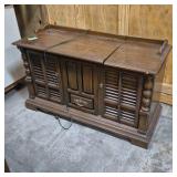 console stereo cabinet
