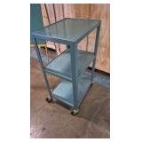 cart and easel