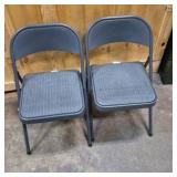 folding table and chairs