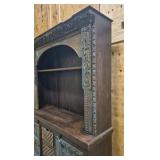 rustic display cabinet