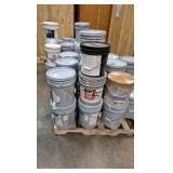 2 pallets of paint
