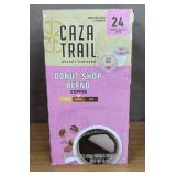 Caza Trail Donut Blend Coffee K Cups 4 Boxes 96 Count $59.99 Retail - Brand New