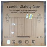 Cumbor Baby & Pet Safety Gate Fits 29" to 40" Spaces $69.99 Retail - Brand New
