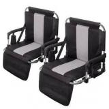 GREEN PARTY Stadium Seat 2pc Set $89.99 Retail - Brand New