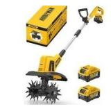 Alloyman 20V Cordless Garden Tiller $139.99 Retail - Brand New