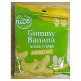 Nice Brand Banana Gummies, 20 Cases, 240 Packs - Brand New
