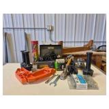 Clamps, Sanders, RotoZip saw, Chain, Wrenches